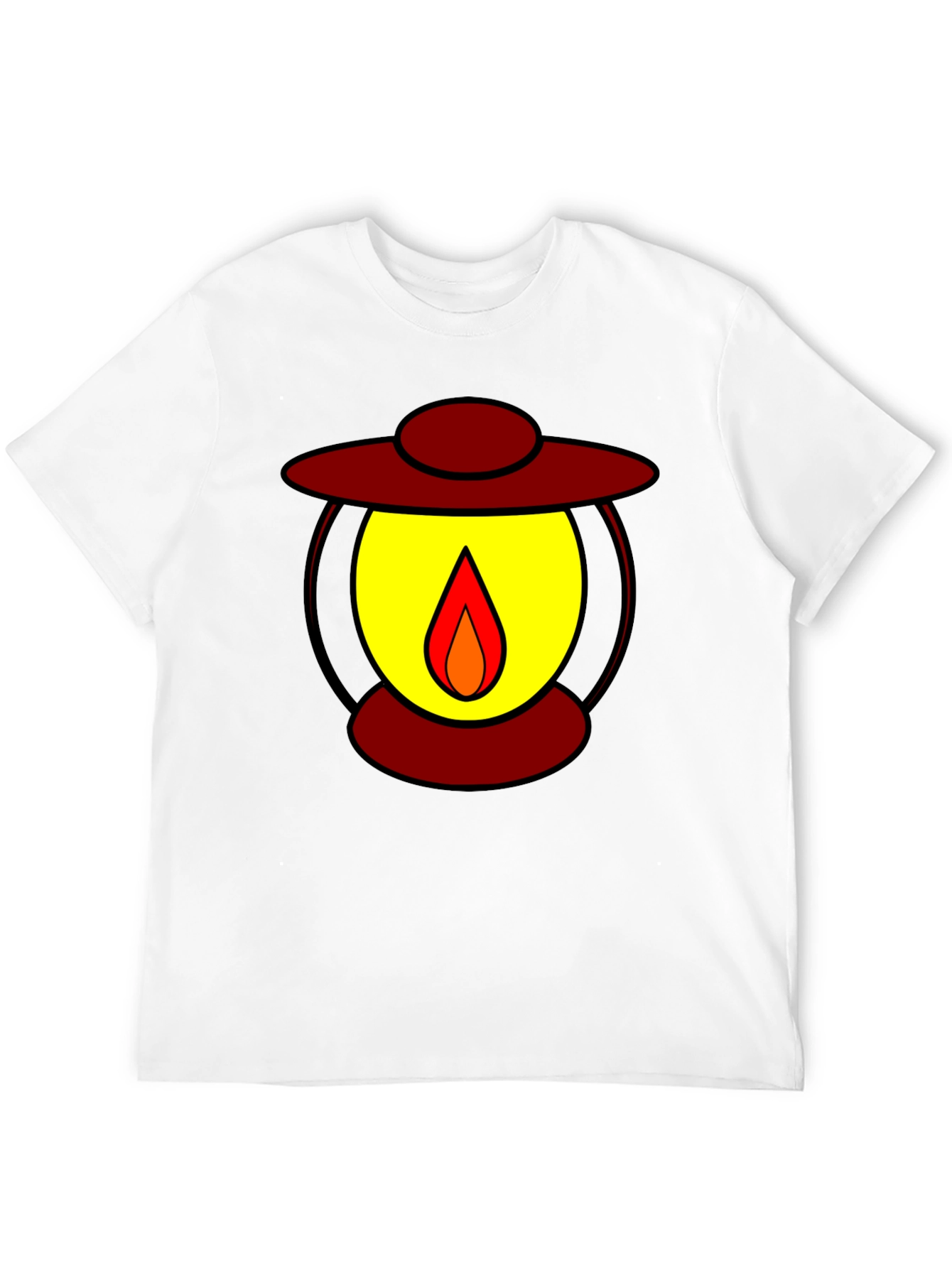 Cartoon Lantern Graphic Tee