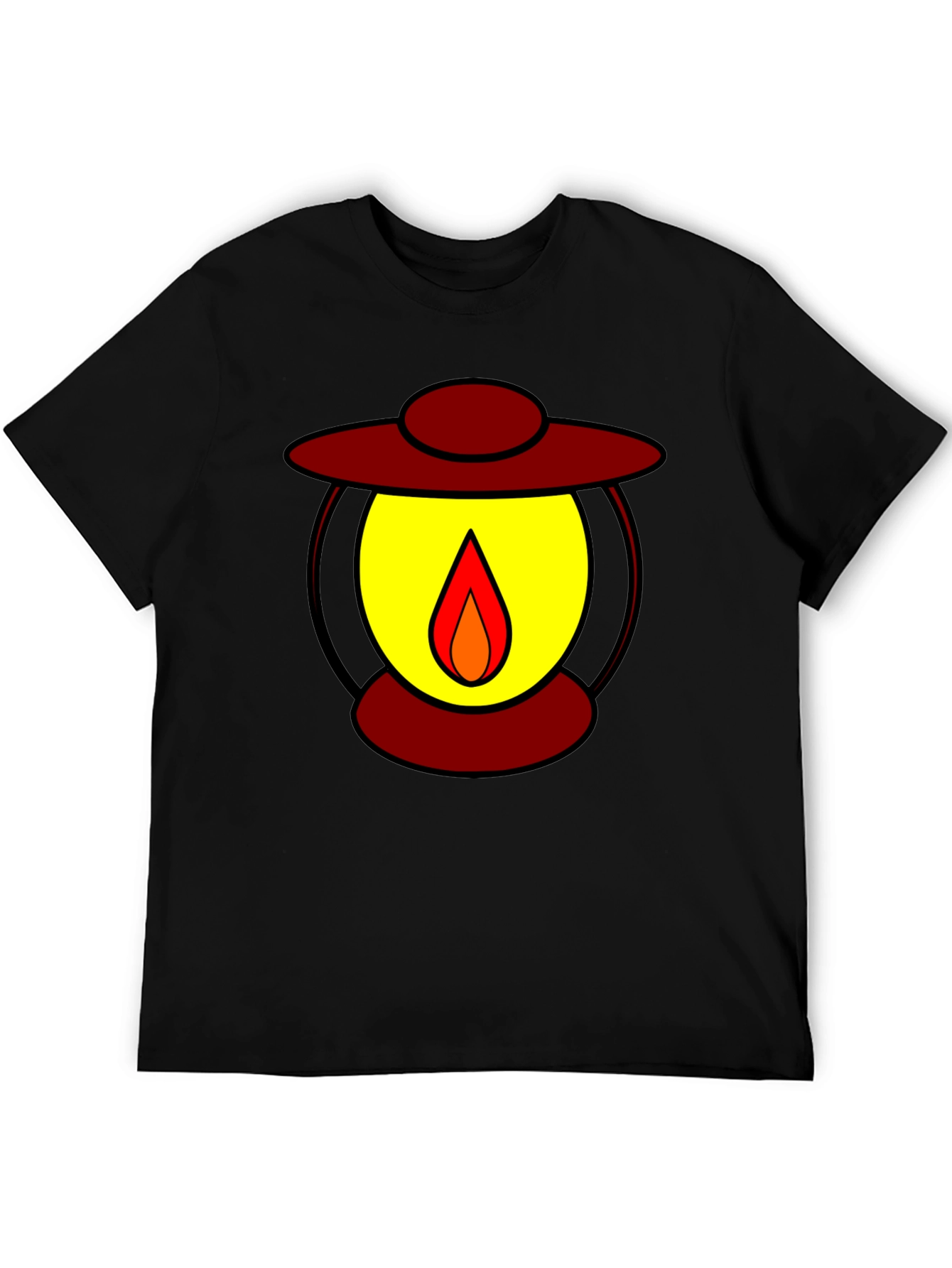Cartoon Lantern Graphic Tee