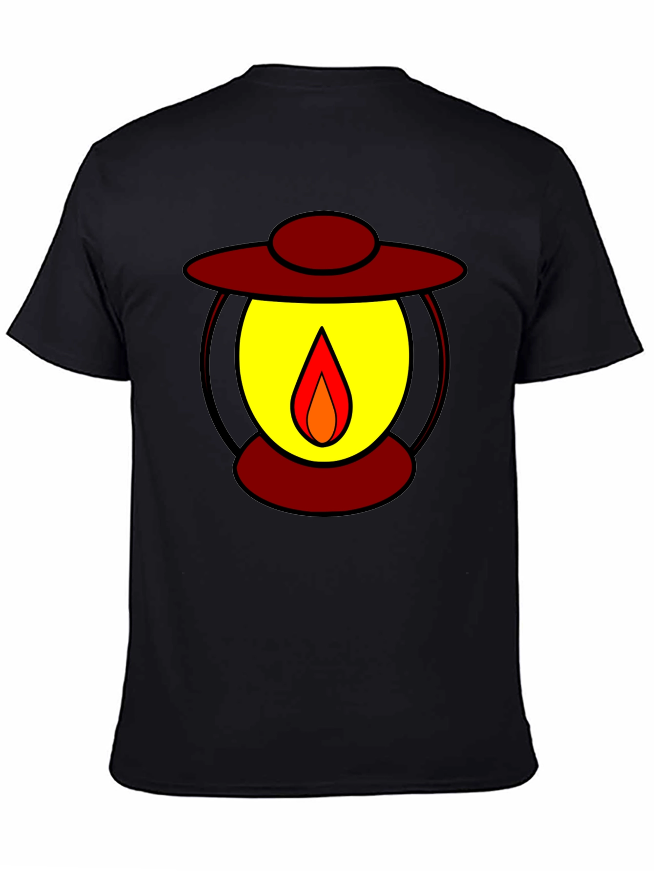 Cartoon Lantern Graphic Tee