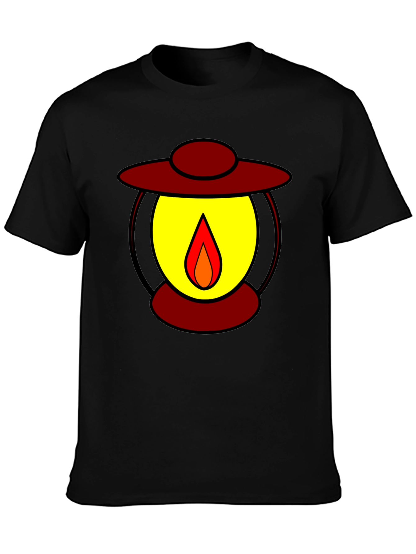 Cartoon Lantern Graphic Tee
