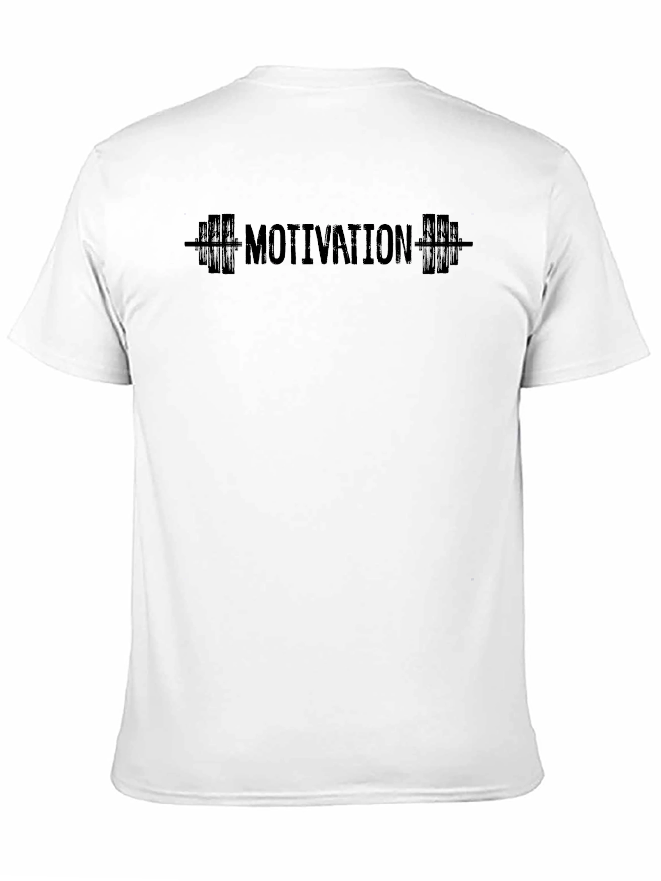 Motivation Barbell Graphic T-Shirt