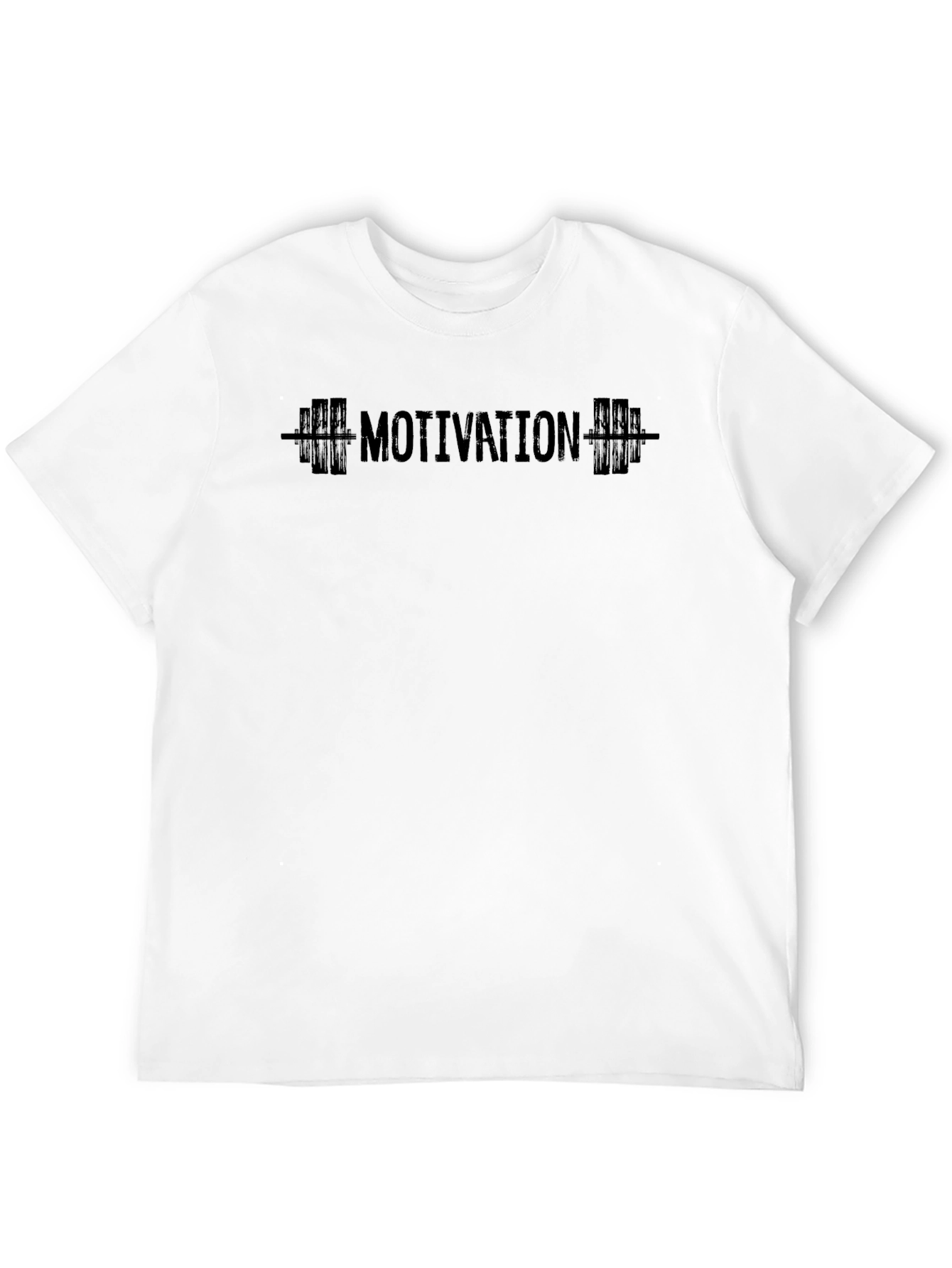 Motivation Barbell Graphic T-Shirt