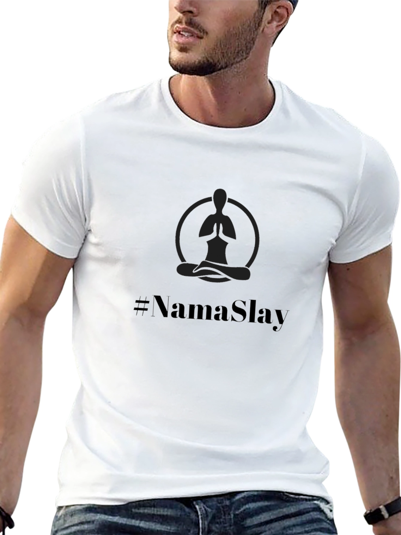 Namastay Yoga Black T-Shirt