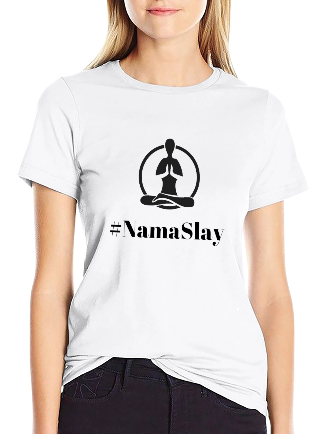 Namastay Yoga Black T-Shirt