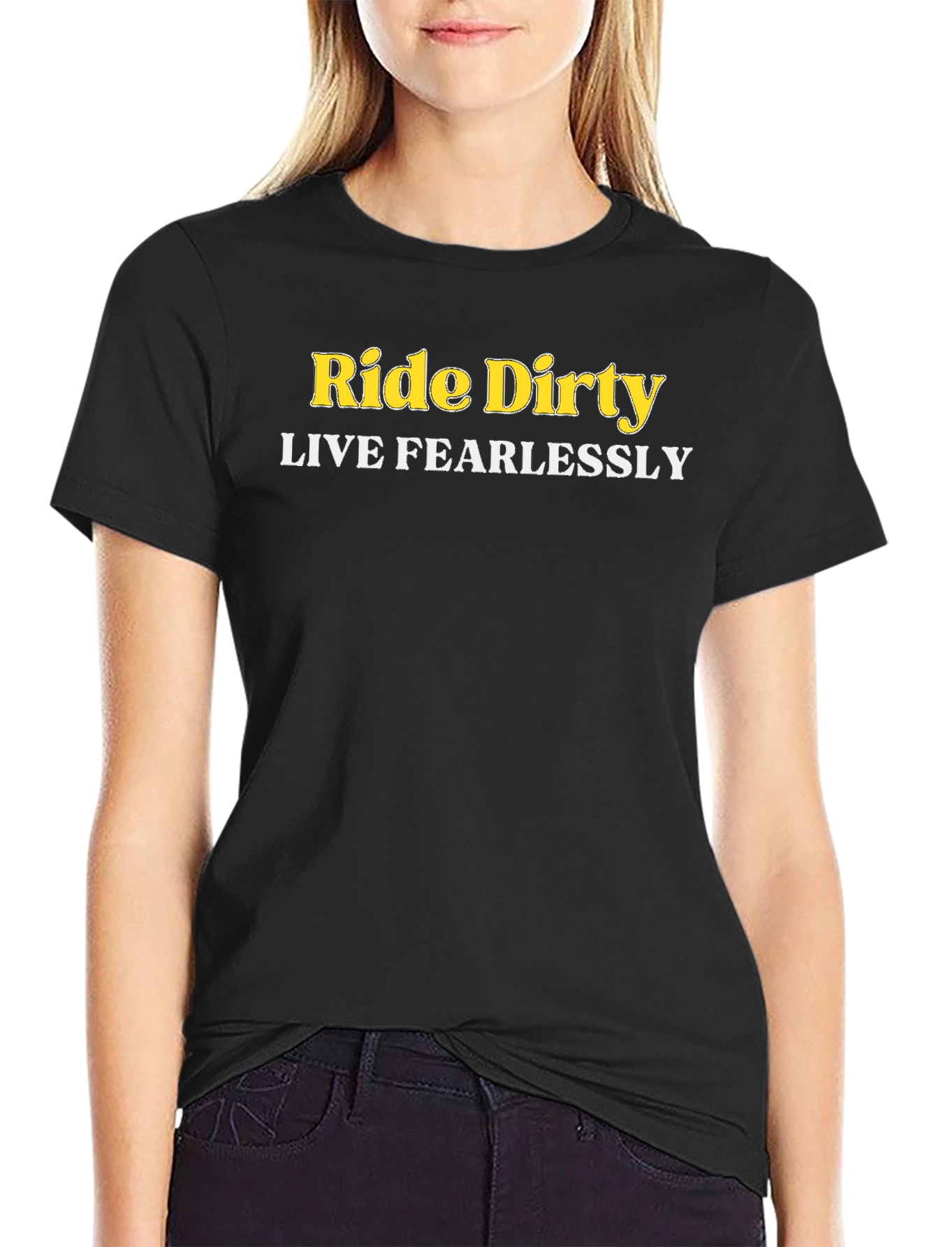 Ride Dirty Live Fearlessly Graphic Tee