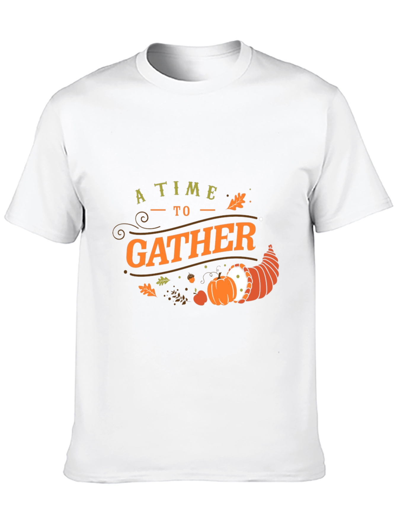 Thanksgiving Gather T-Shirt - Holiday Season Tee