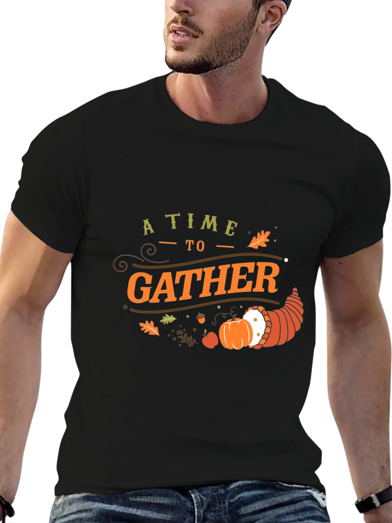 Thanksgiving Gather T-Shirt - Holiday Season Tee