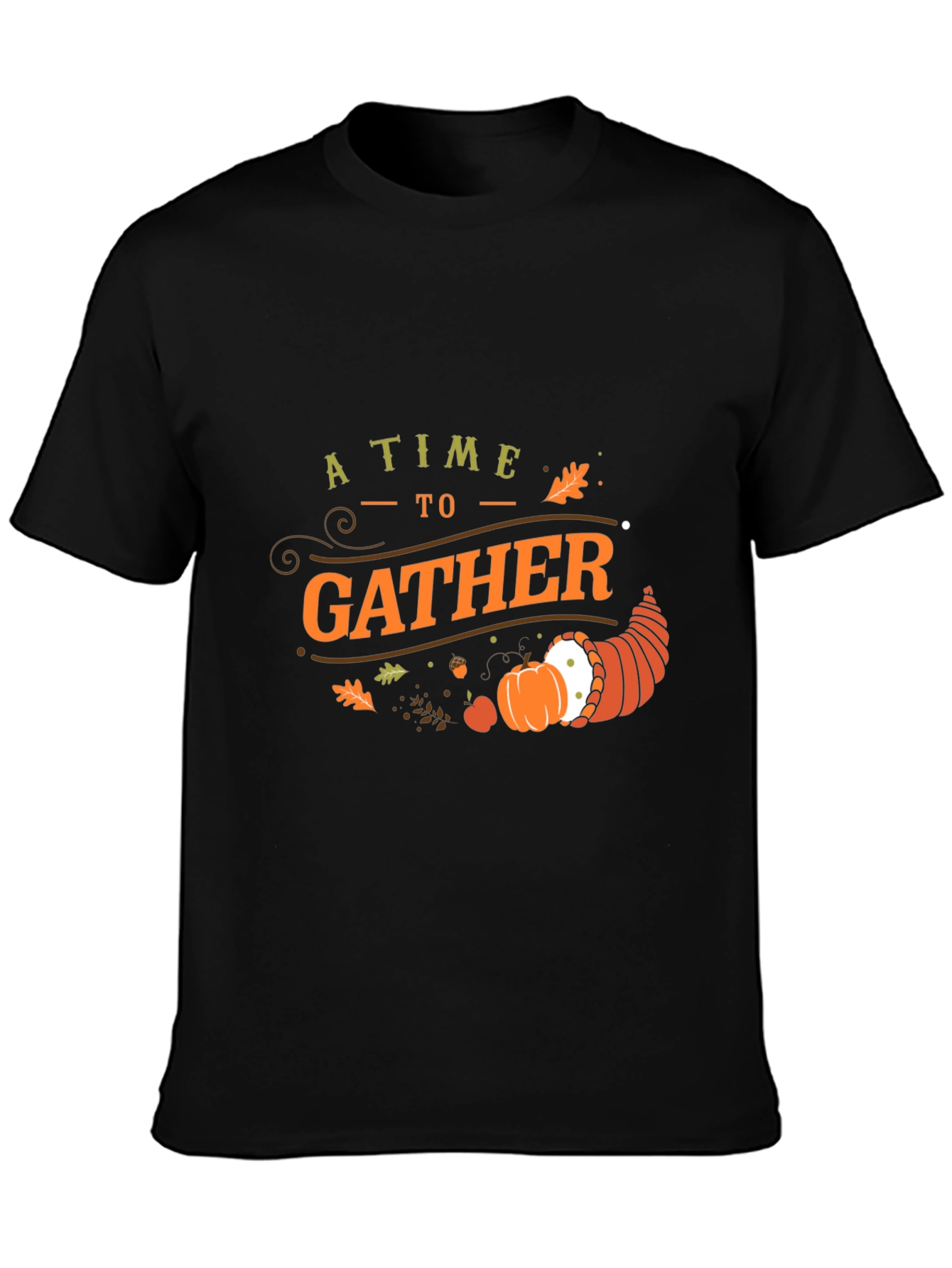 Thanksgiving Gather T-Shirt - Holiday Season Tee
