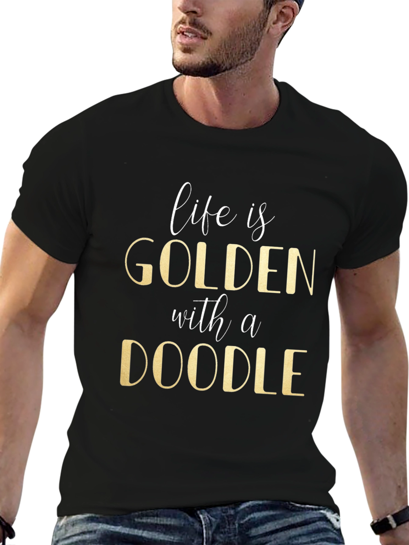 Golden Doodle T-Shirt - Life is Golden