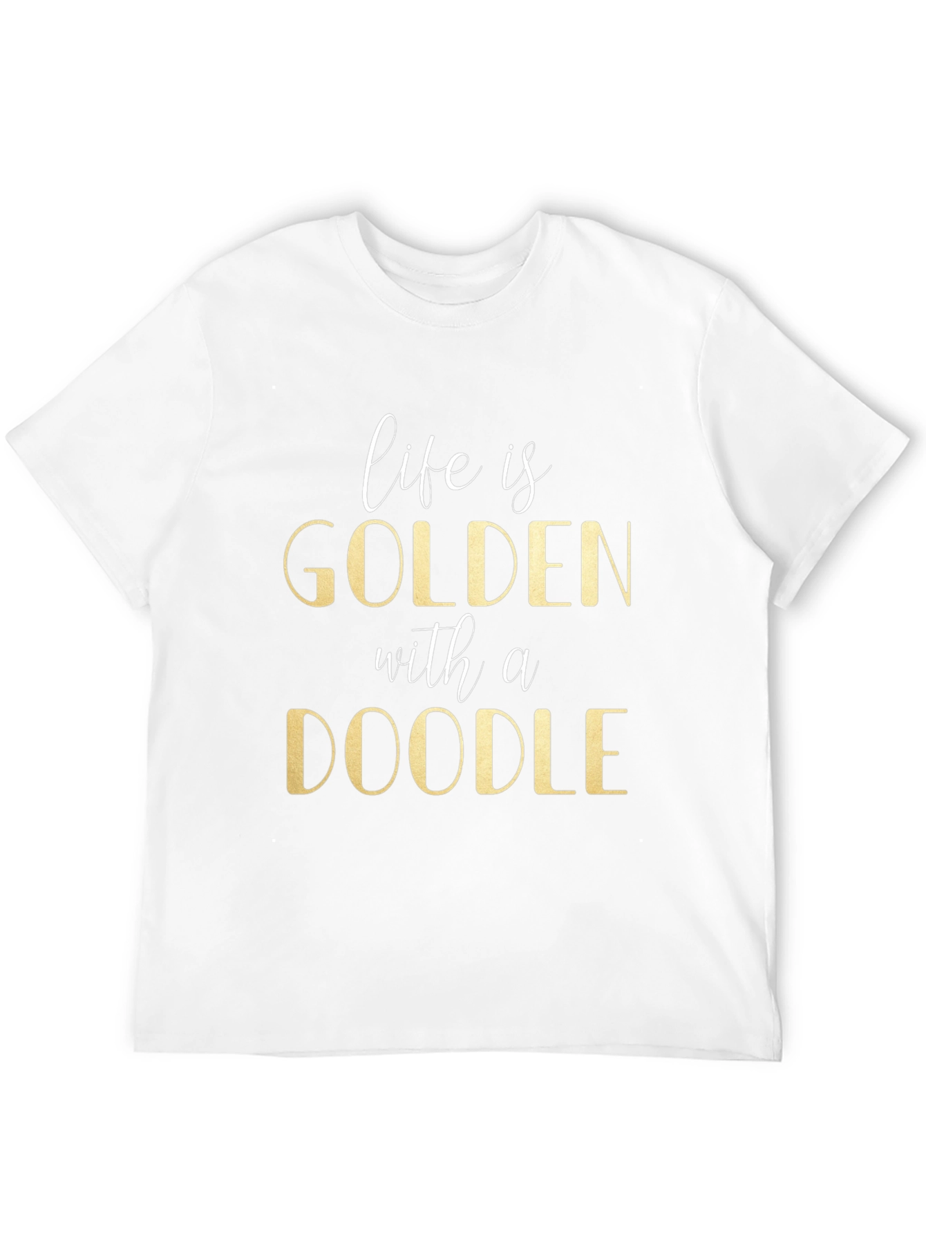 Golden Doodle T-Shirt - Life is Golden