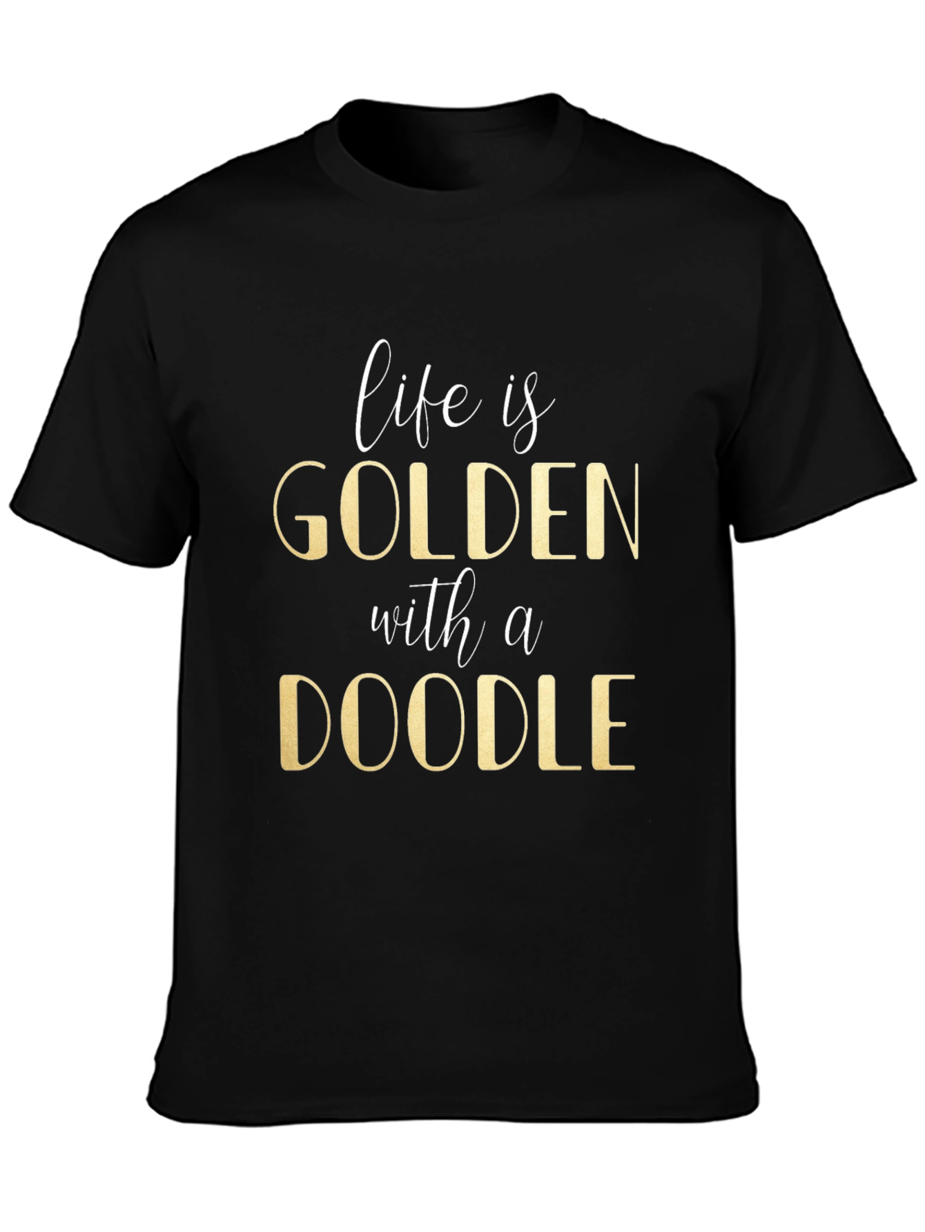 Golden Doodle T-Shirt - Life is Golden
