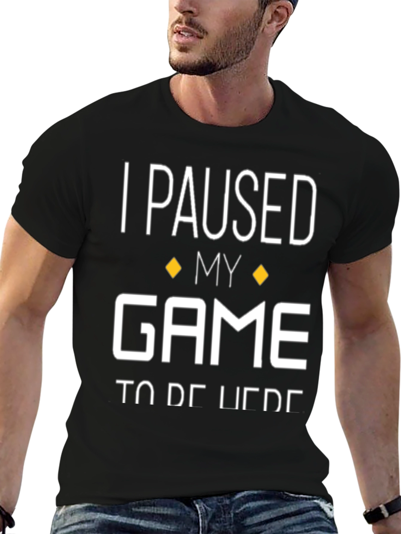 I Paused My Game Funny Gamer T-Shirt