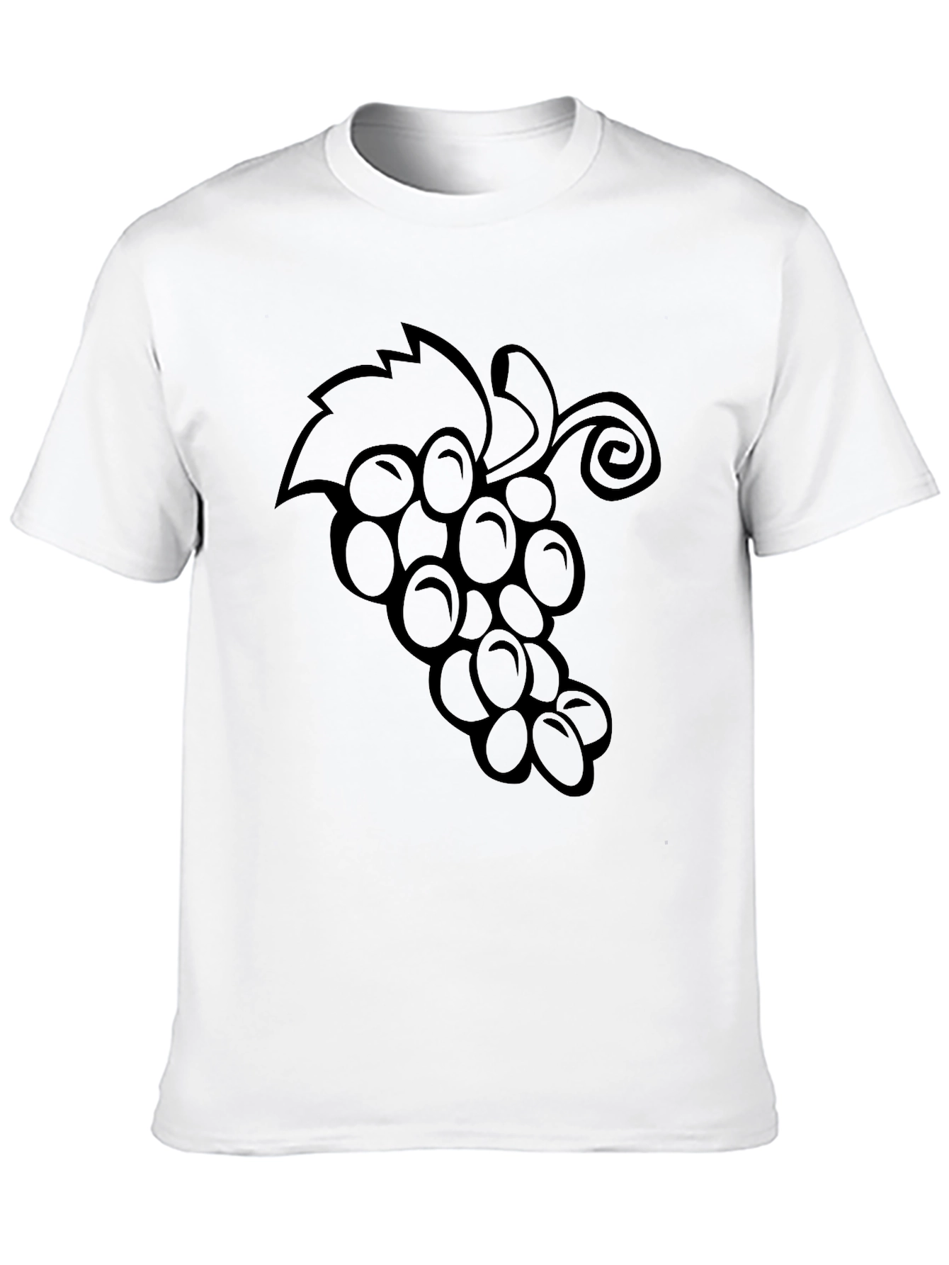 Black Grape Graphic Tee - Stylish Unisex T-Shirt