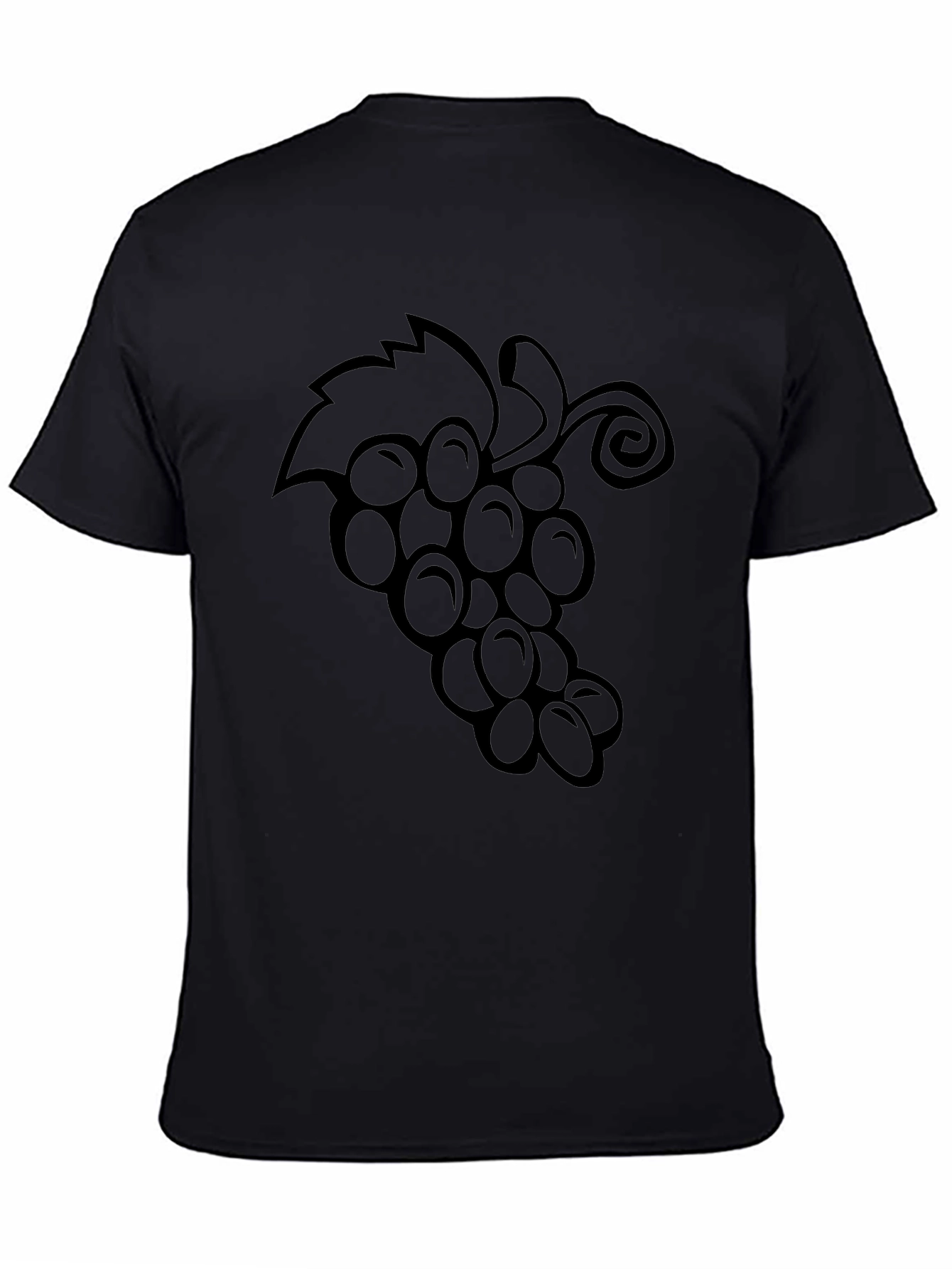Black Grape Graphic Tee - Stylish Unisex T-Shirt