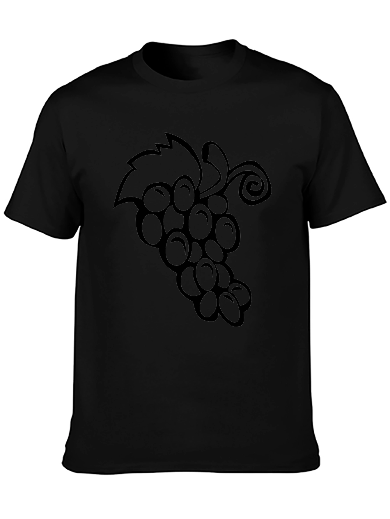 Black Grape Graphic Tee - Stylish Unisex T-Shirt