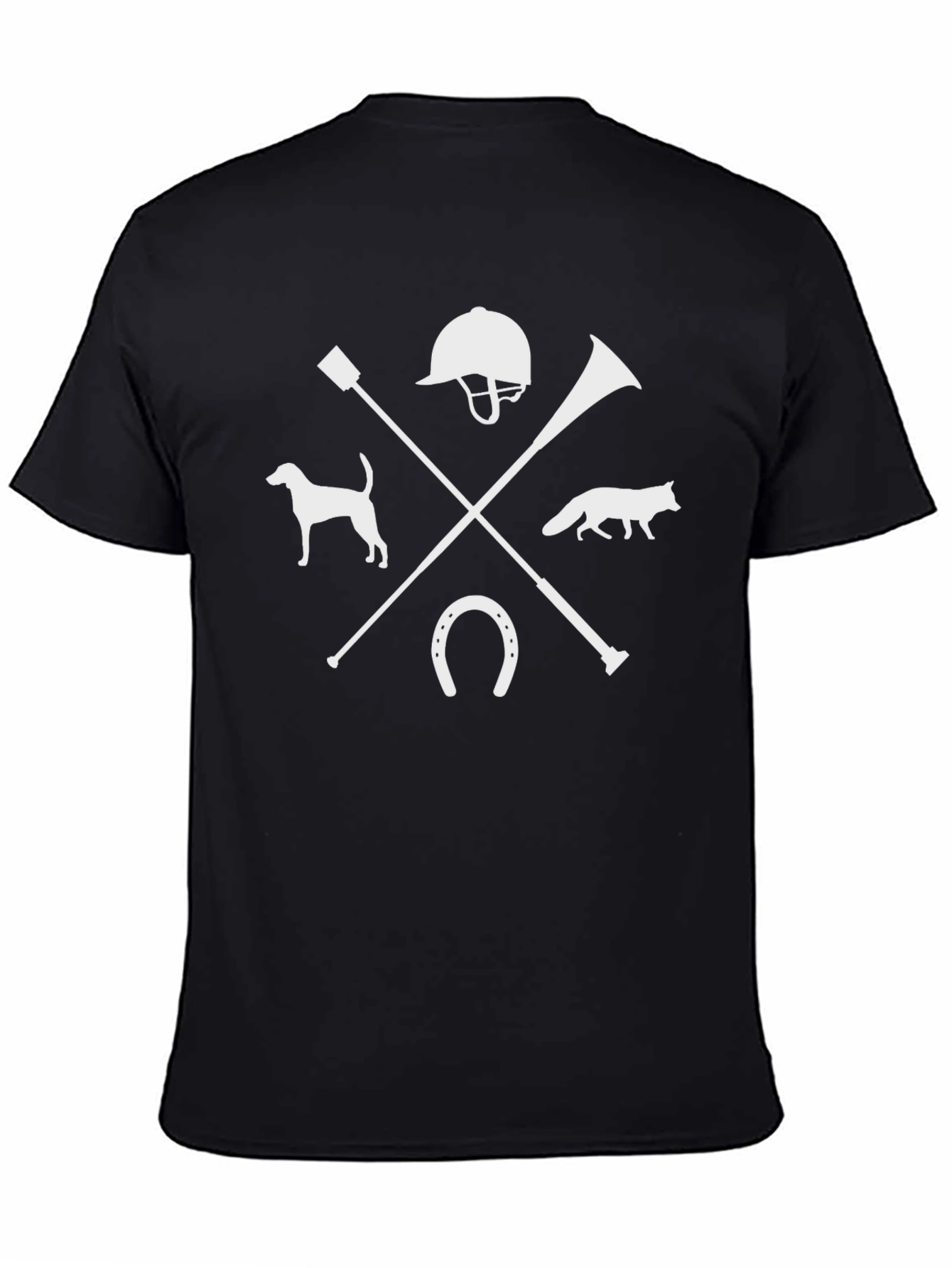 Equestrian Hunt Club Graphic T-Shirt