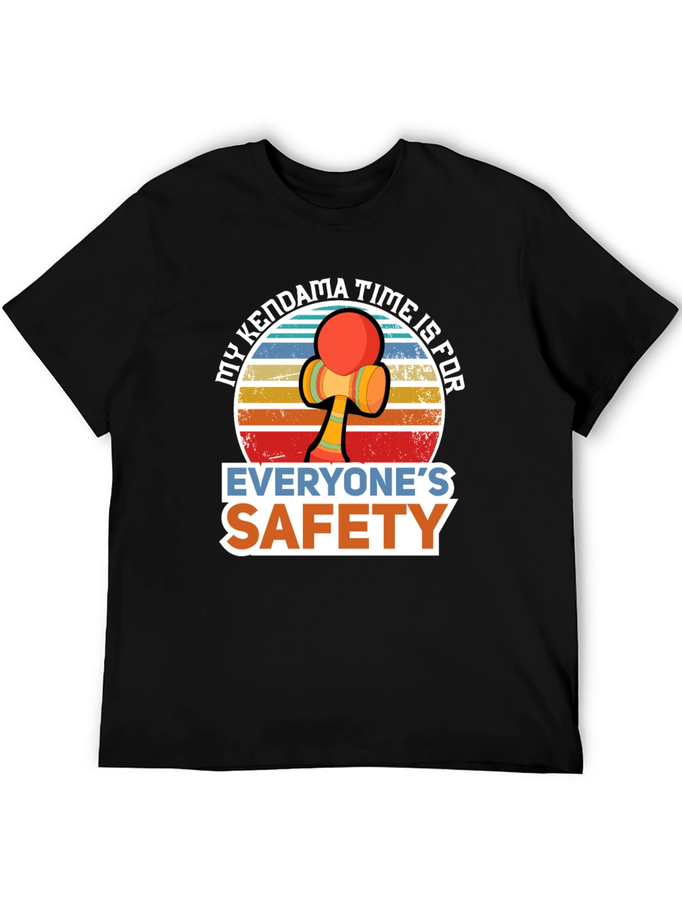 Kendama Time T-Shirt - Everyones Safety Design