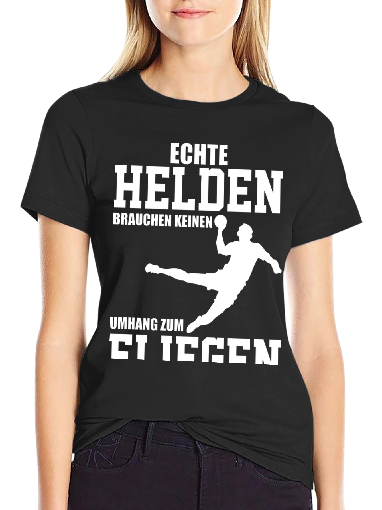 Echte Helden T-Shirt - Handball Design
