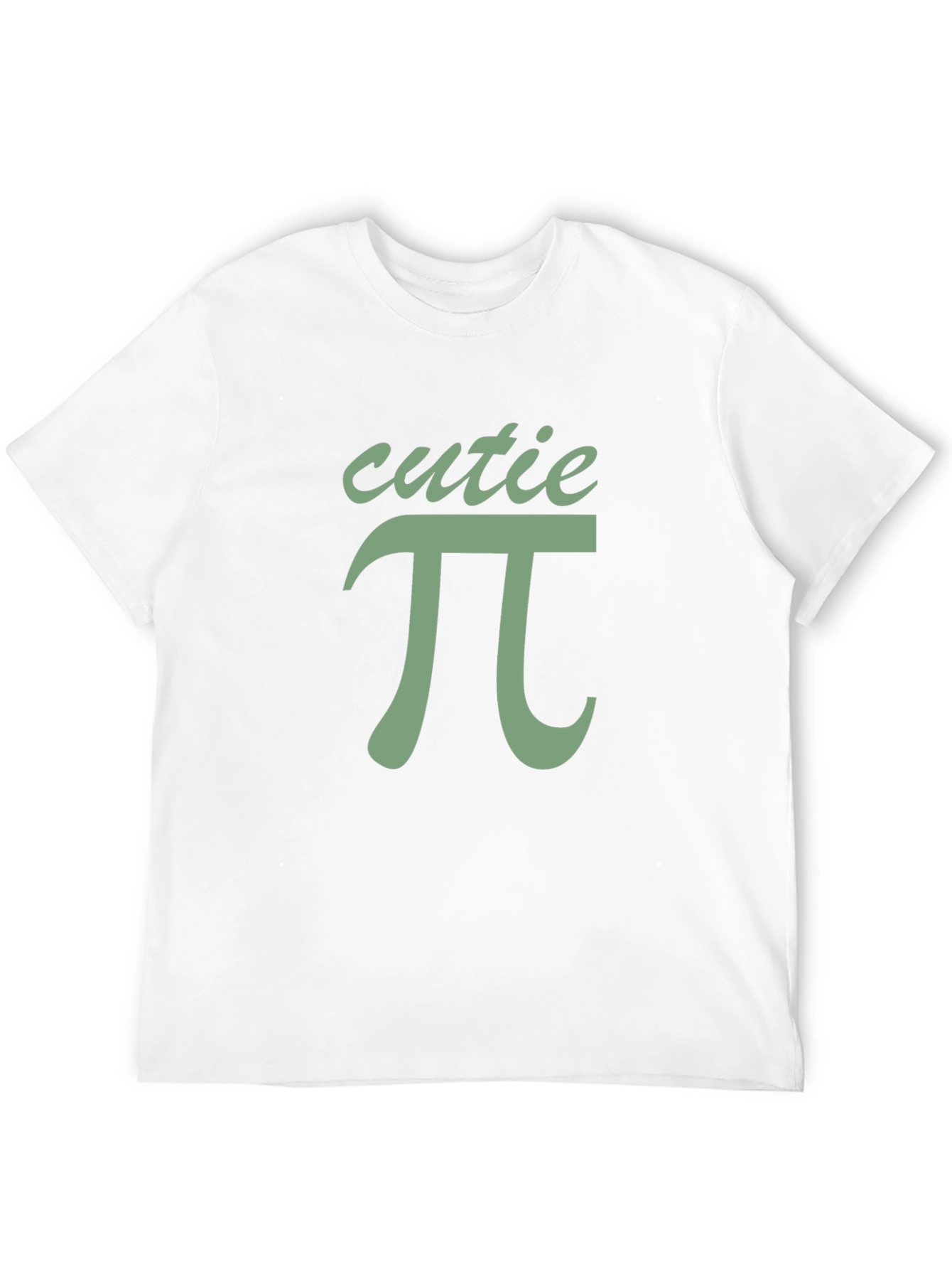 Cutie Pi Math Humor Graphic T-Shirt