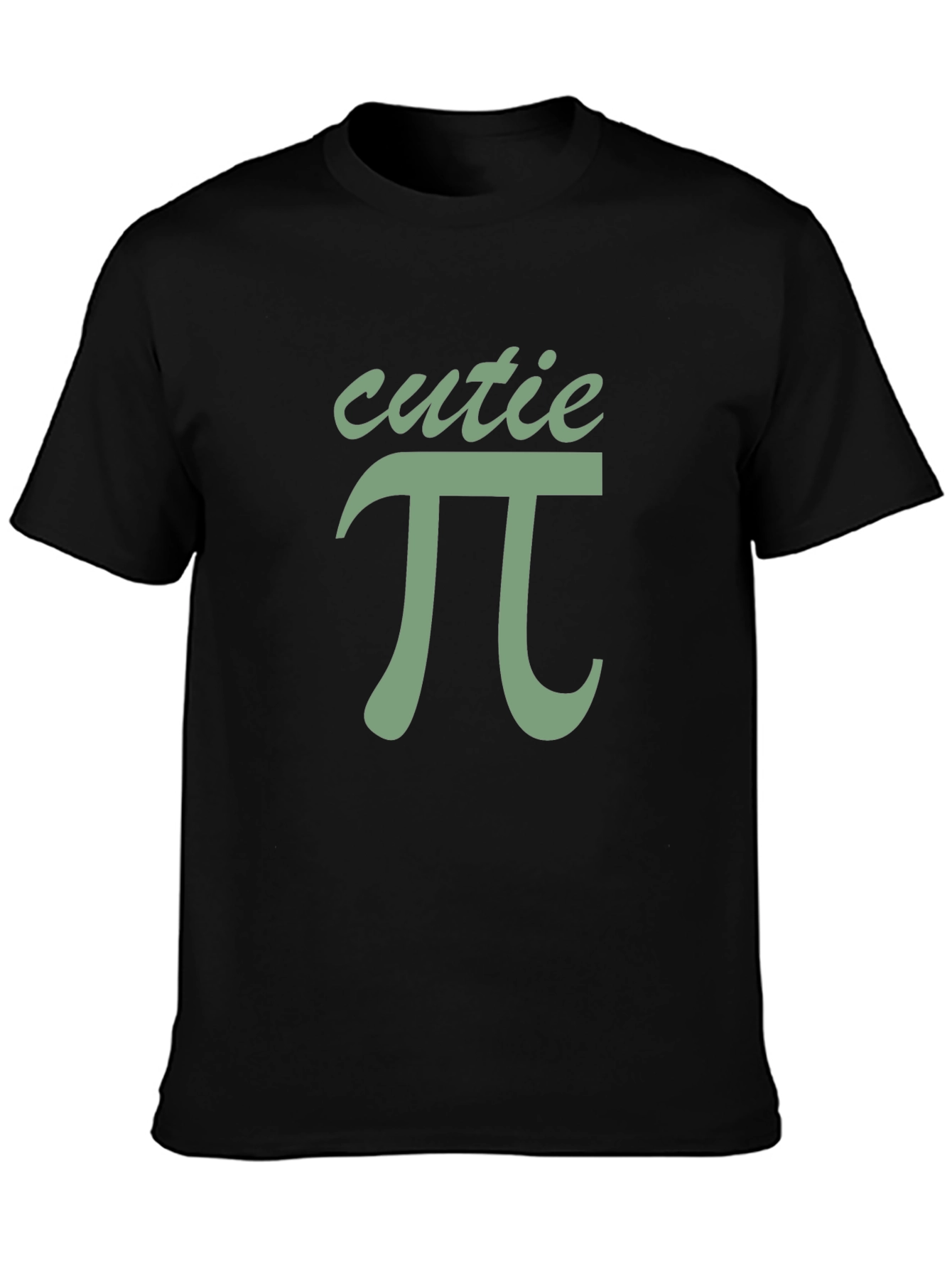 Cutie Pi Math Humor Graphic T-Shirt