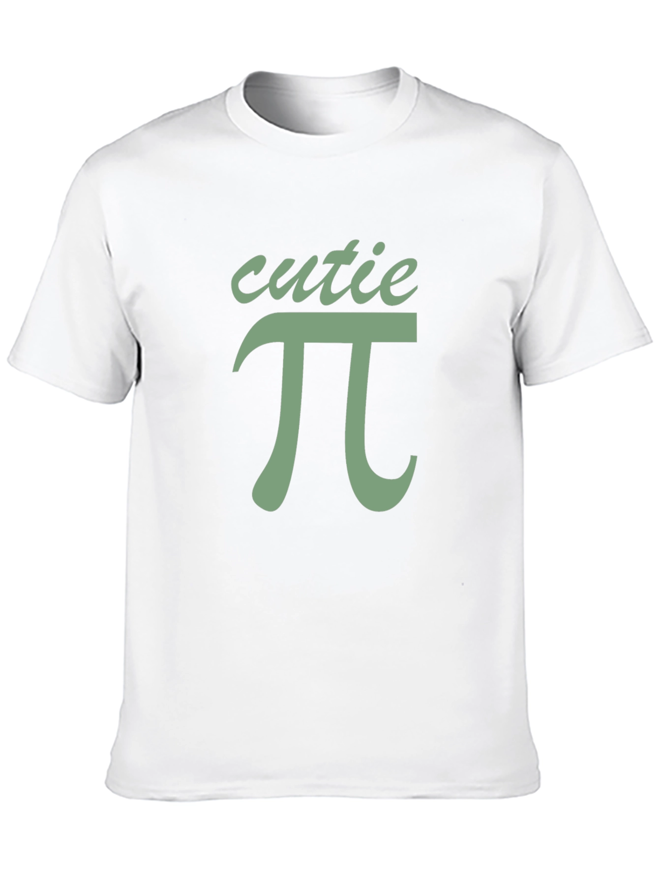 Cutie Pi Math Humor Graphic T-Shirt