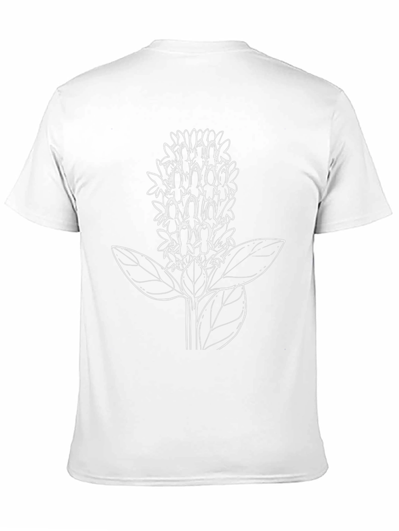 Botanical Graphic Tee - Stylish Black Shirt
