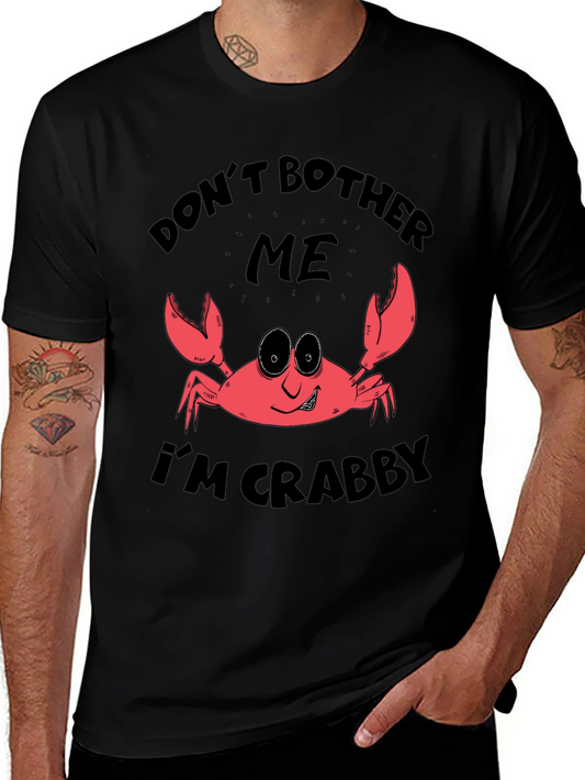 Crabby Mood T-Shirt - Funny Crab Graphic Tee