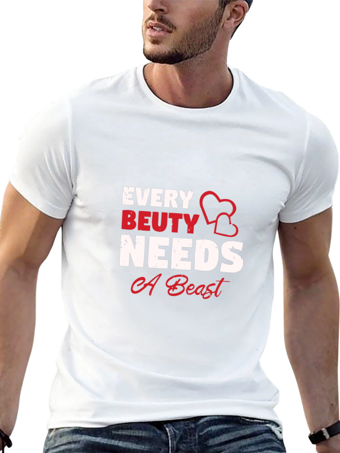Every Beauty Needs a Beast Graphic T-Shirt