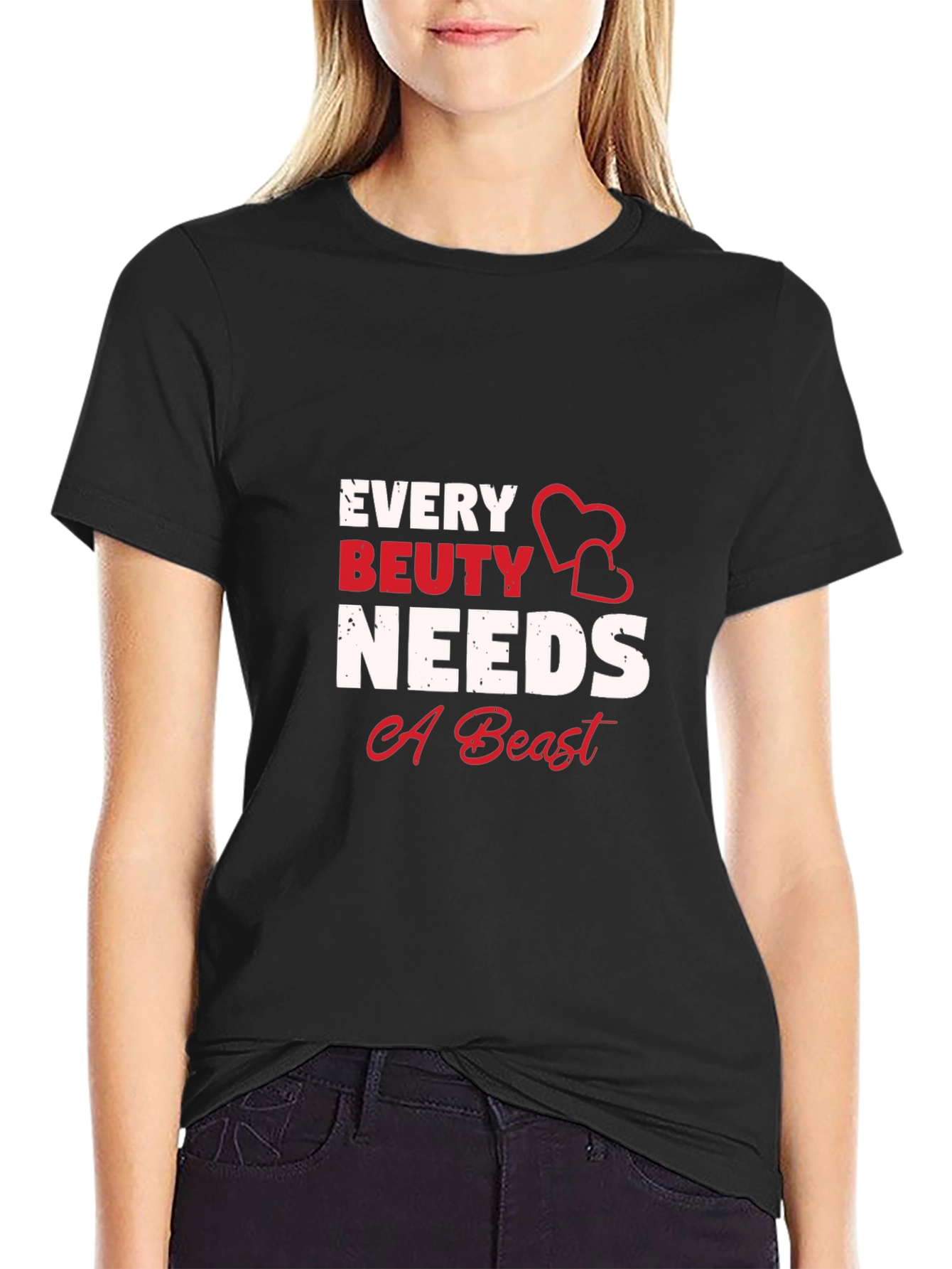 Every Beauty Needs a Beast Graphic T-Shirt