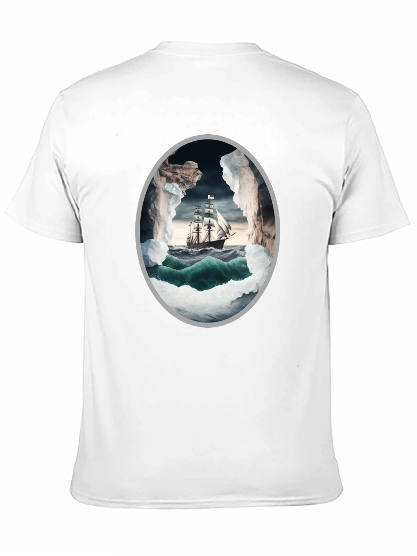 Nautical Adventure Graphic Tee - Sailboat Design