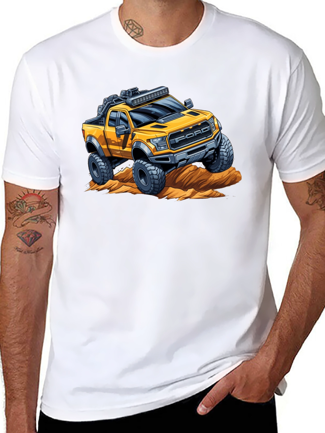 Ford Raptor Truck Graphic T-Shirt