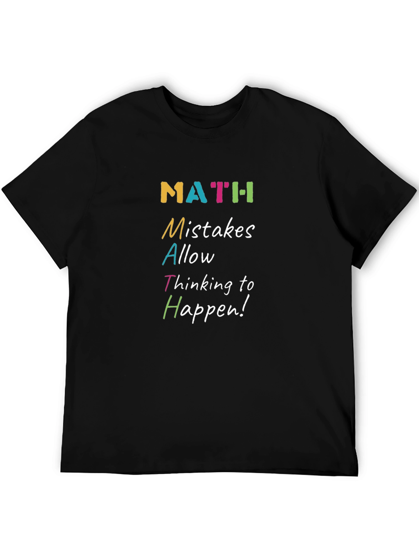 Math Mistakes T-Shirt: Allow Thinking to Happen