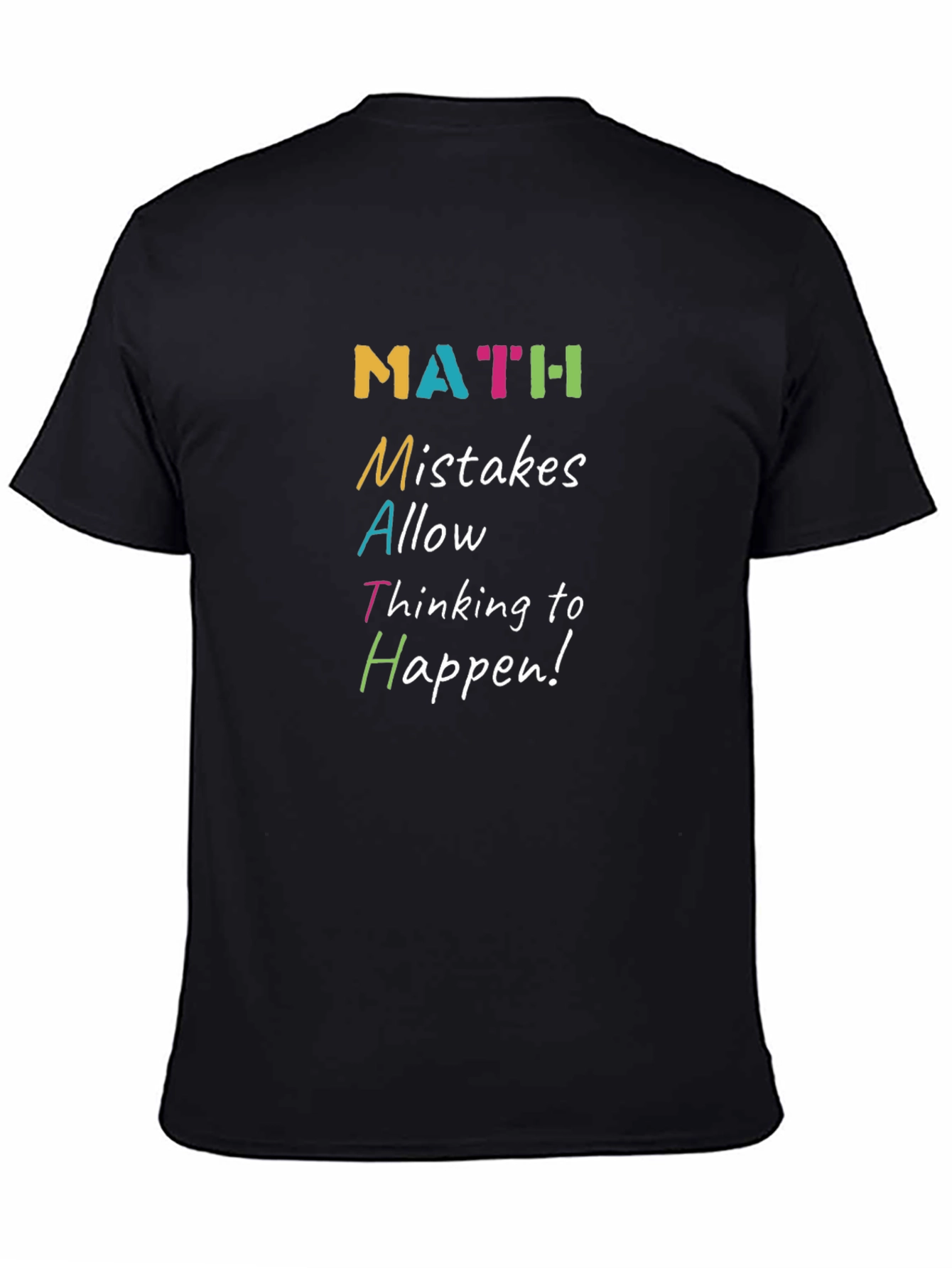 Math Mistakes T-Shirt: Allow Thinking to Happen