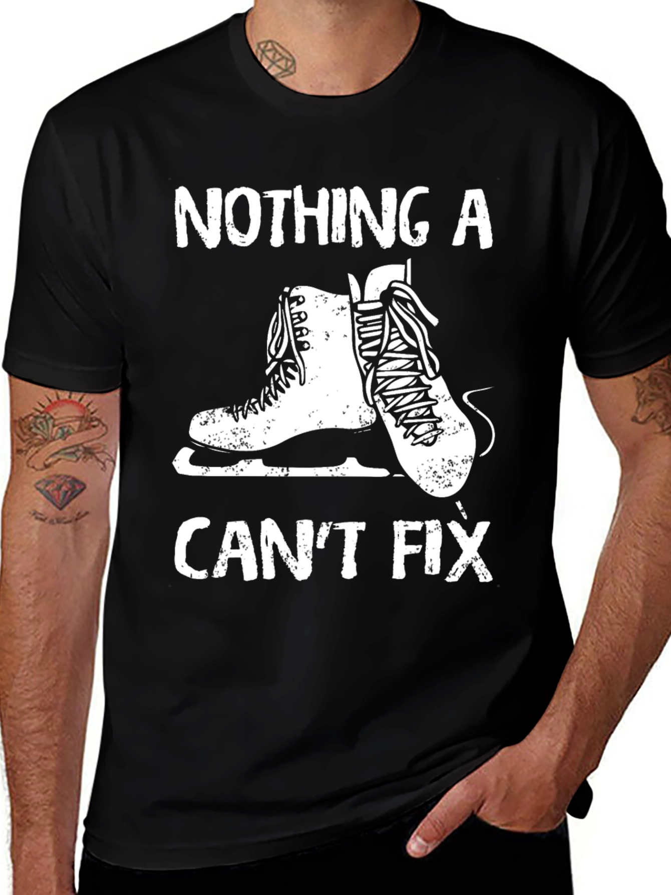 Ice Skates Fix Everything T-Shirt