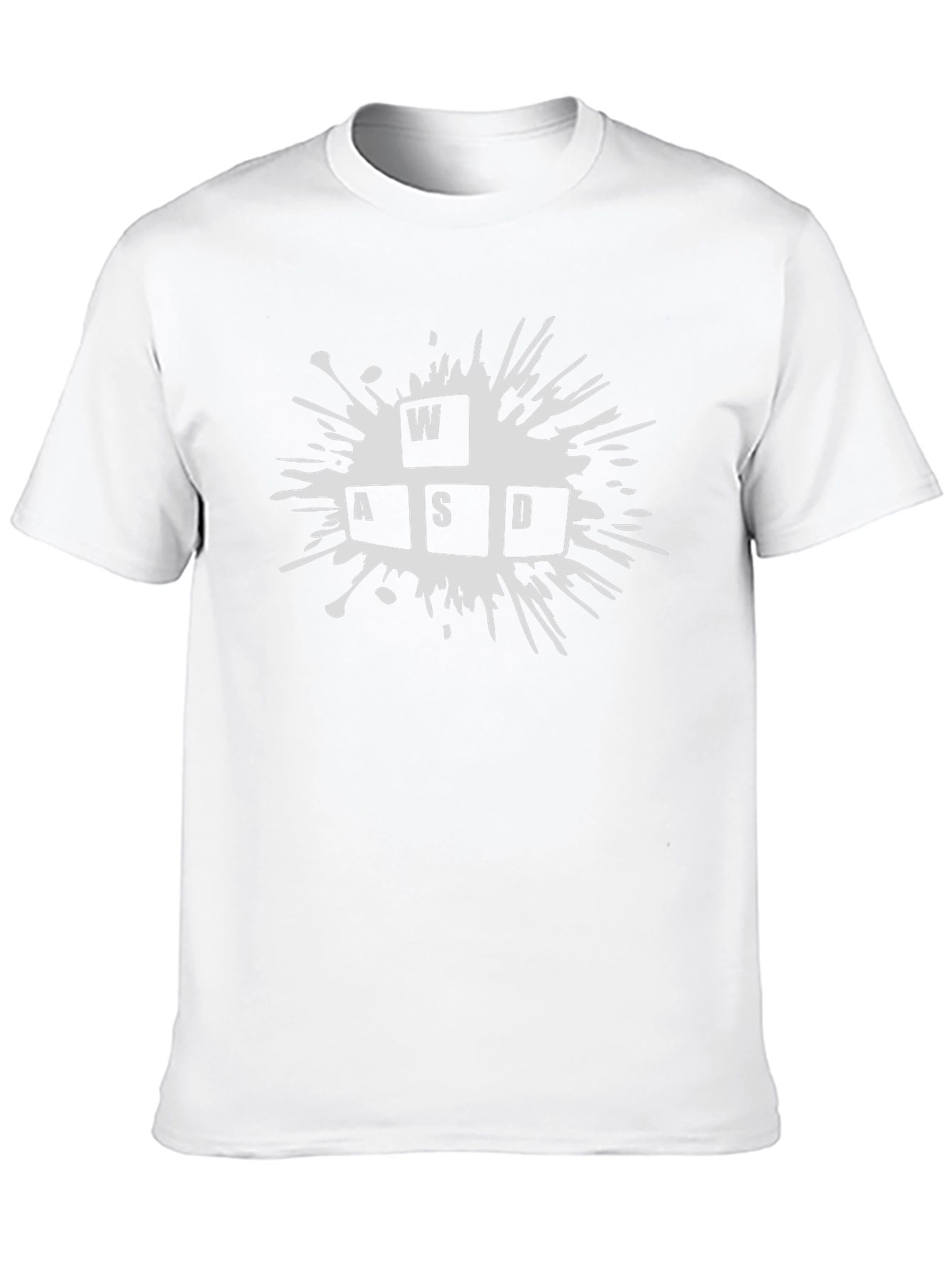 WASD Gaming Keyboard T-Shirt - Black
