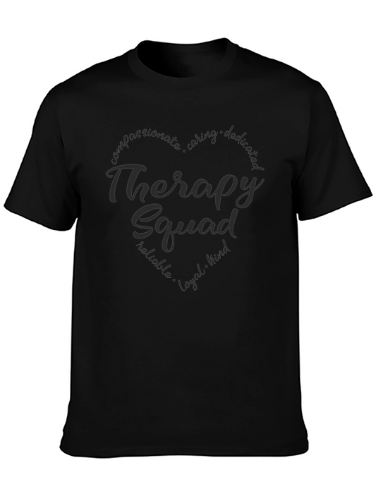 Therapy Squad Heart Graphic T-Shirt