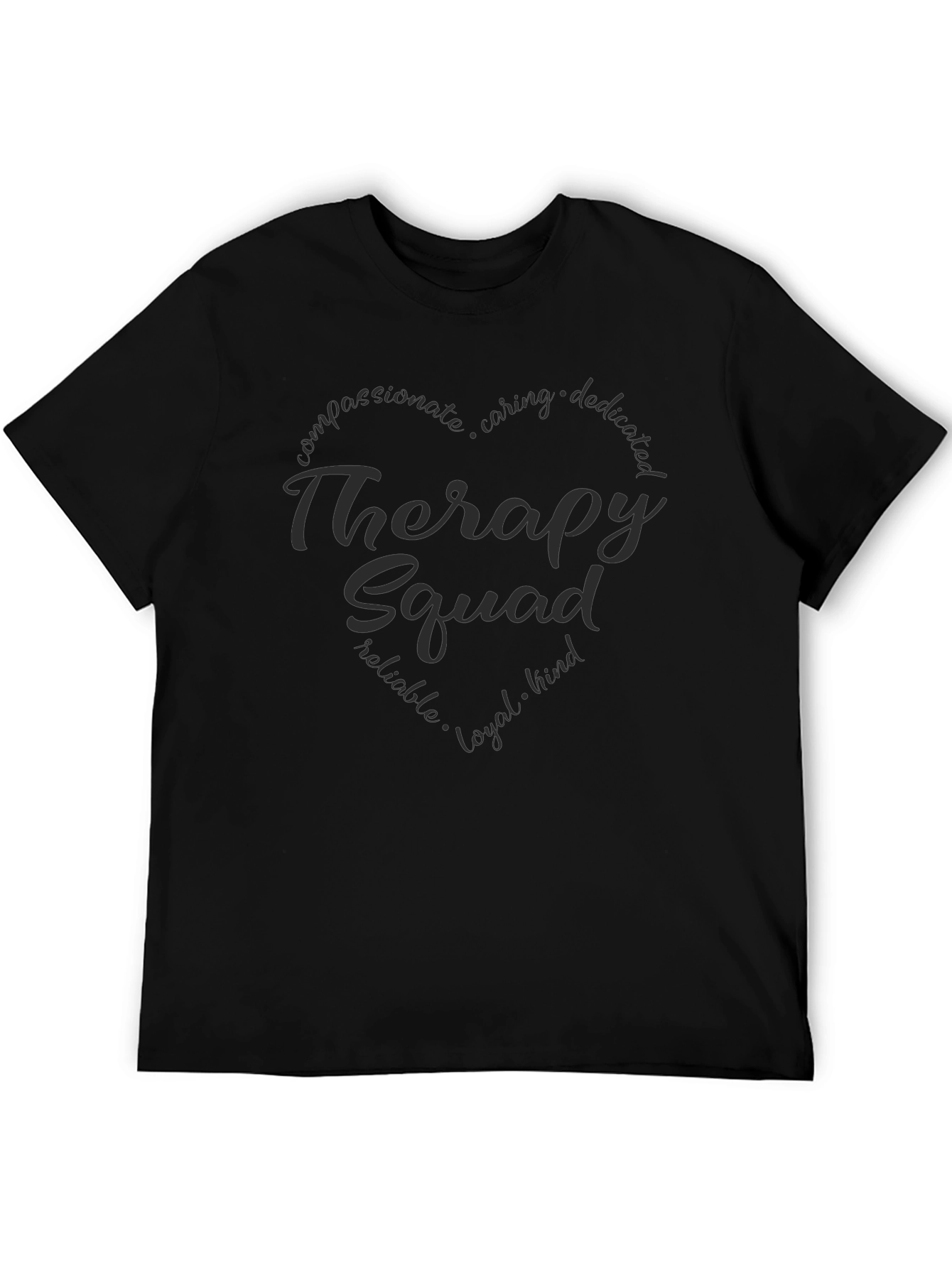Therapy Squad Heart Graphic T-Shirt
