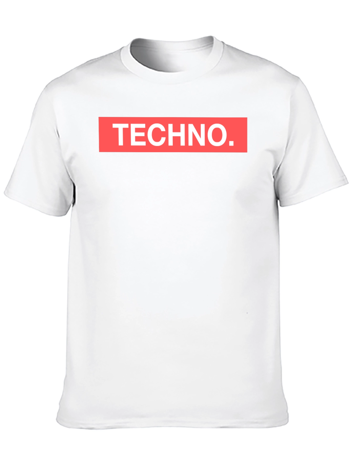 TECHNO Graphic Tee - Bold Statement T-Shirt