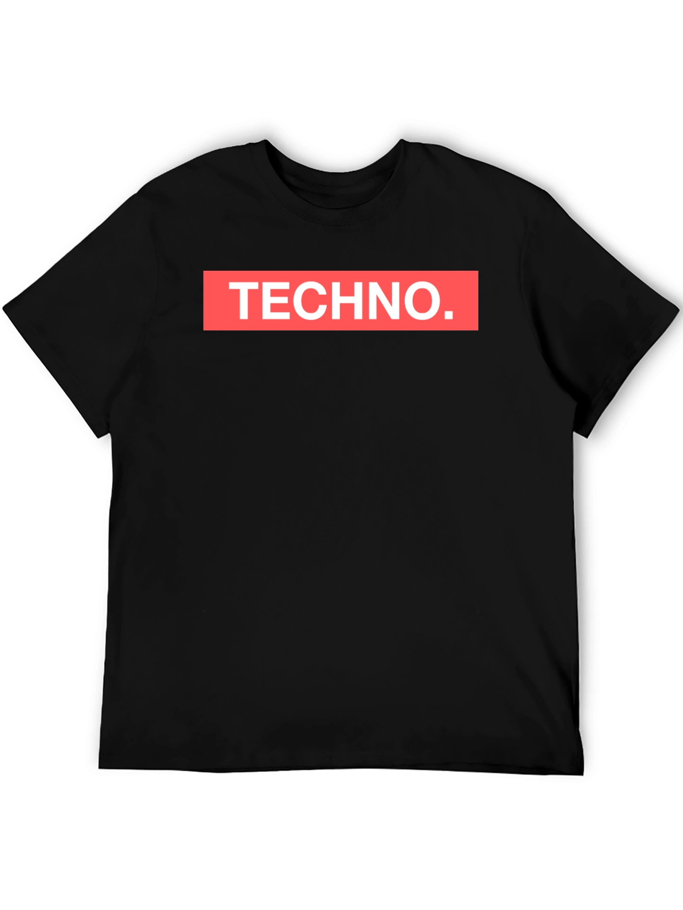 TECHNO Graphic Tee - Bold Statement T-Shirt