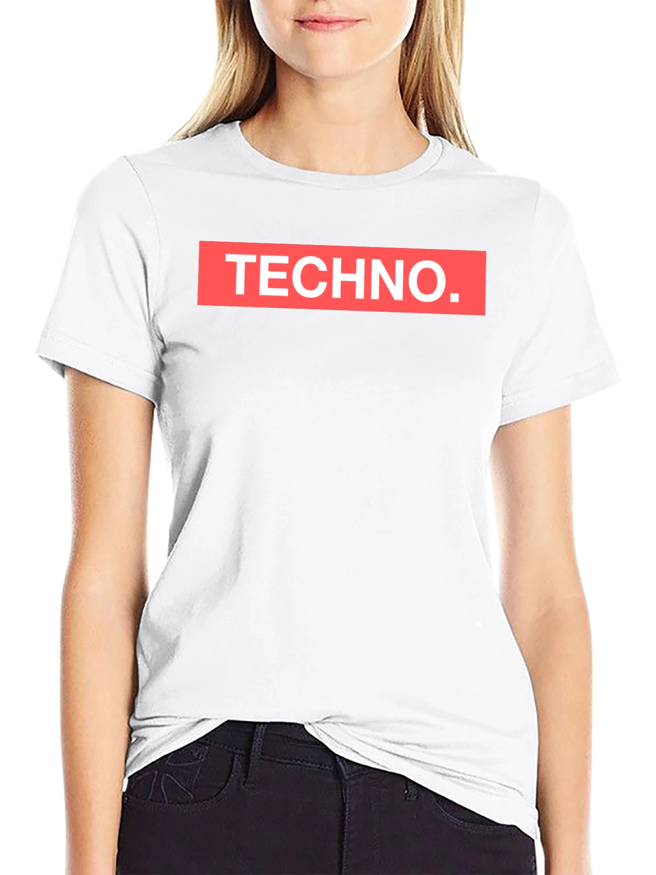 TECHNO Graphic Tee - Bold Statement T-Shirt