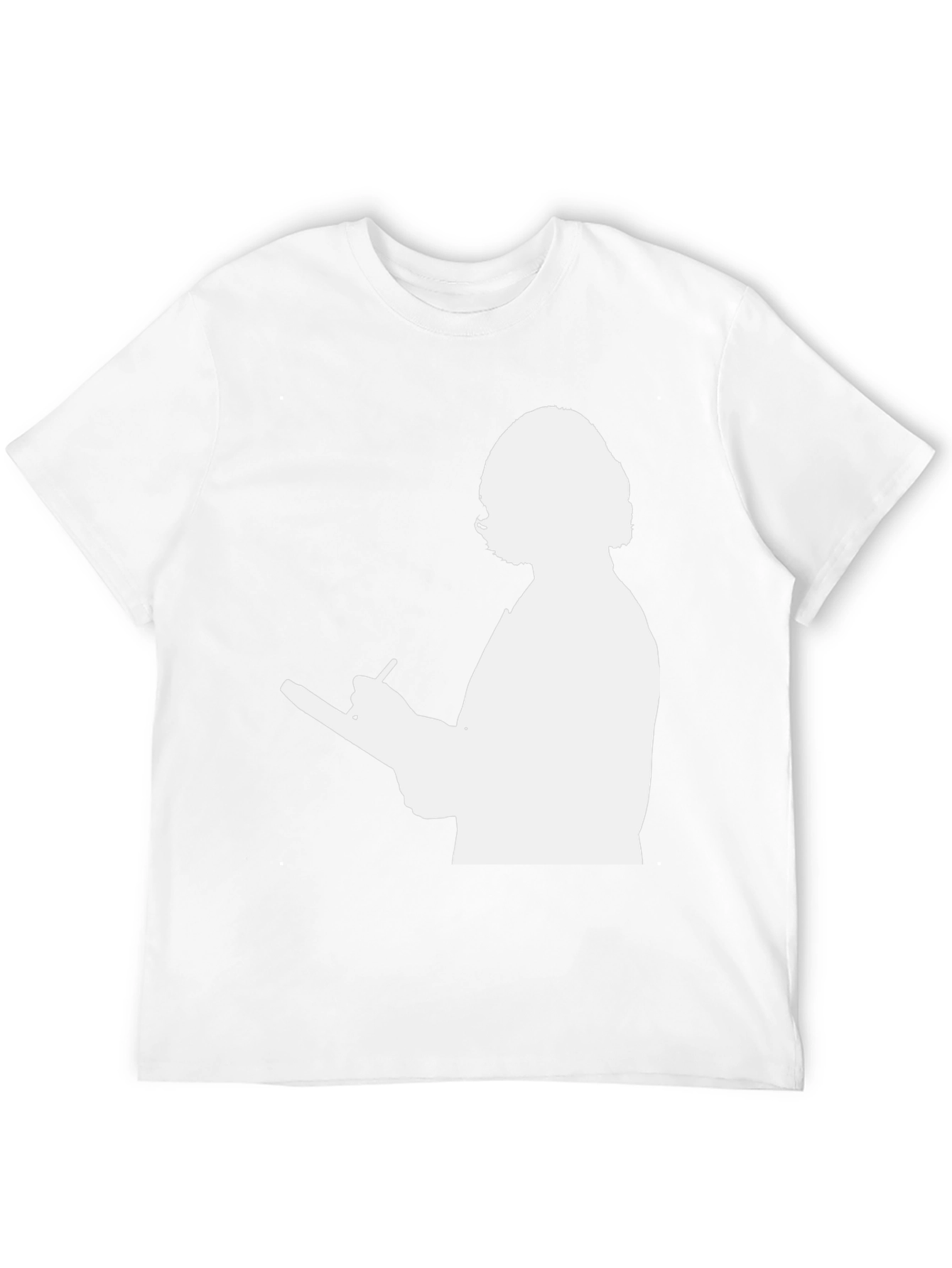 Silhouette Writer T-Shirt - Classic Black Tee