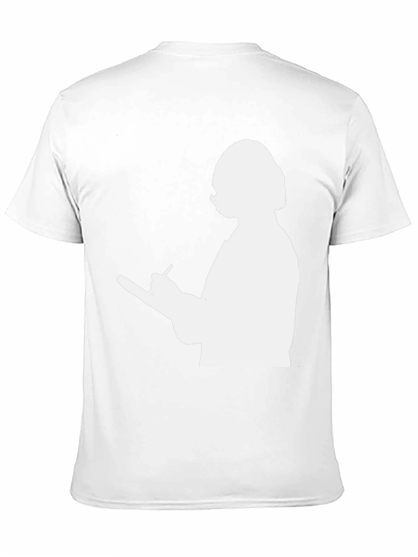 Silhouette Writer T-Shirt - Classic Black Tee