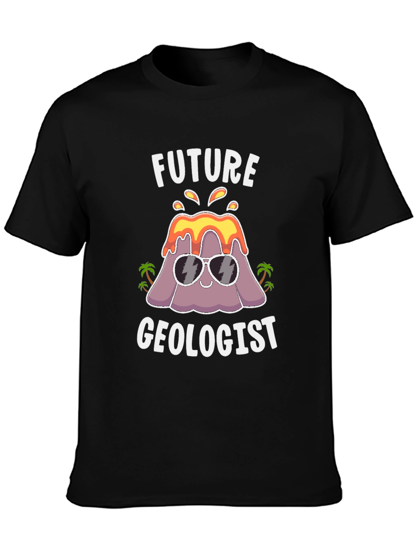 Future Geologist Volcano Graphic T-Shirt