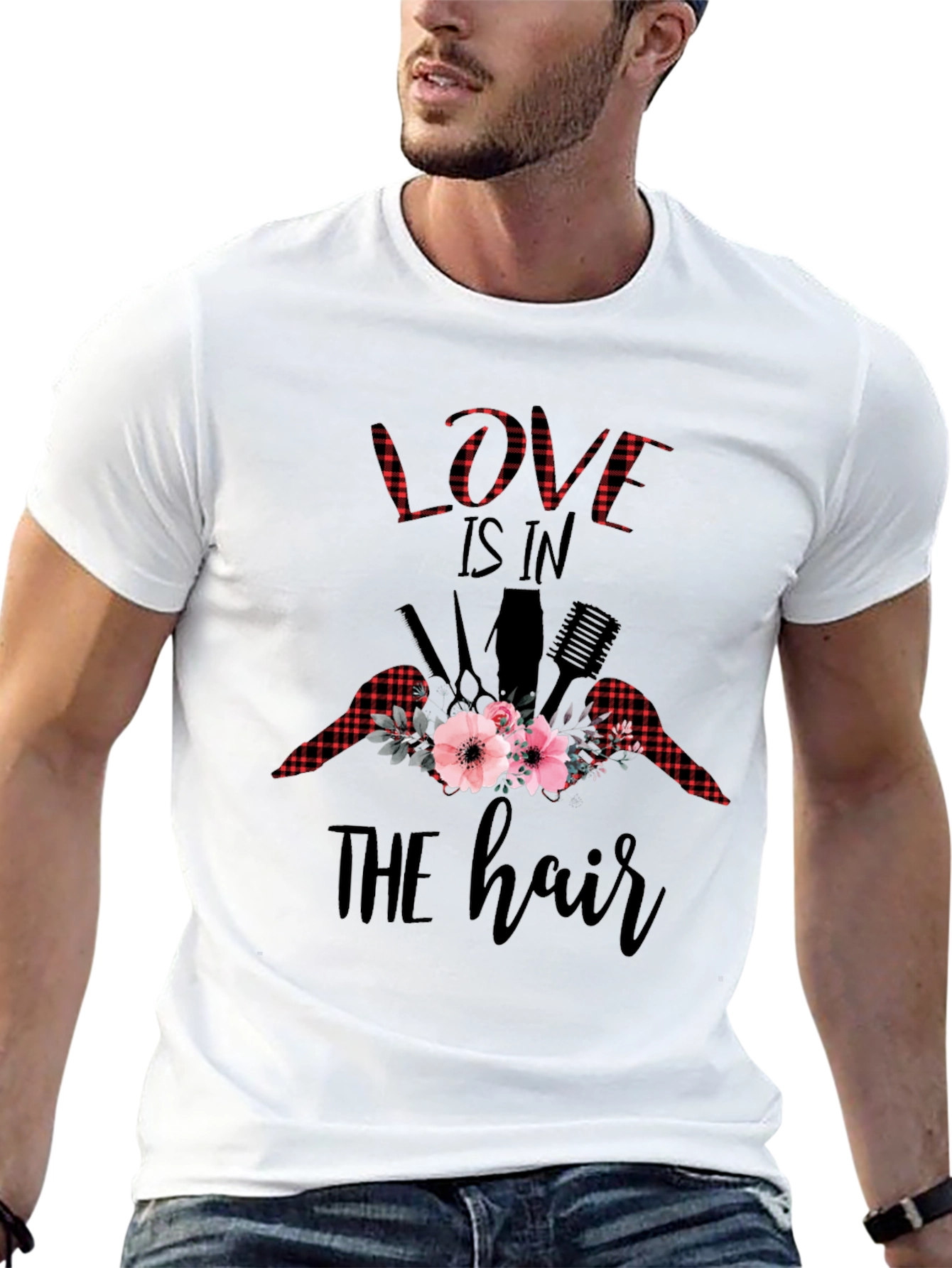 Love Is In The Hair Graphic Tee