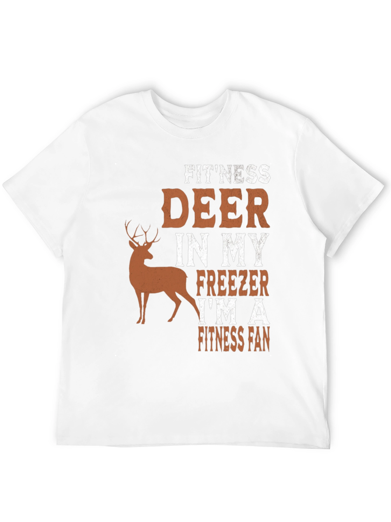 Fitness Deer Freezer Fan T-Shirt
