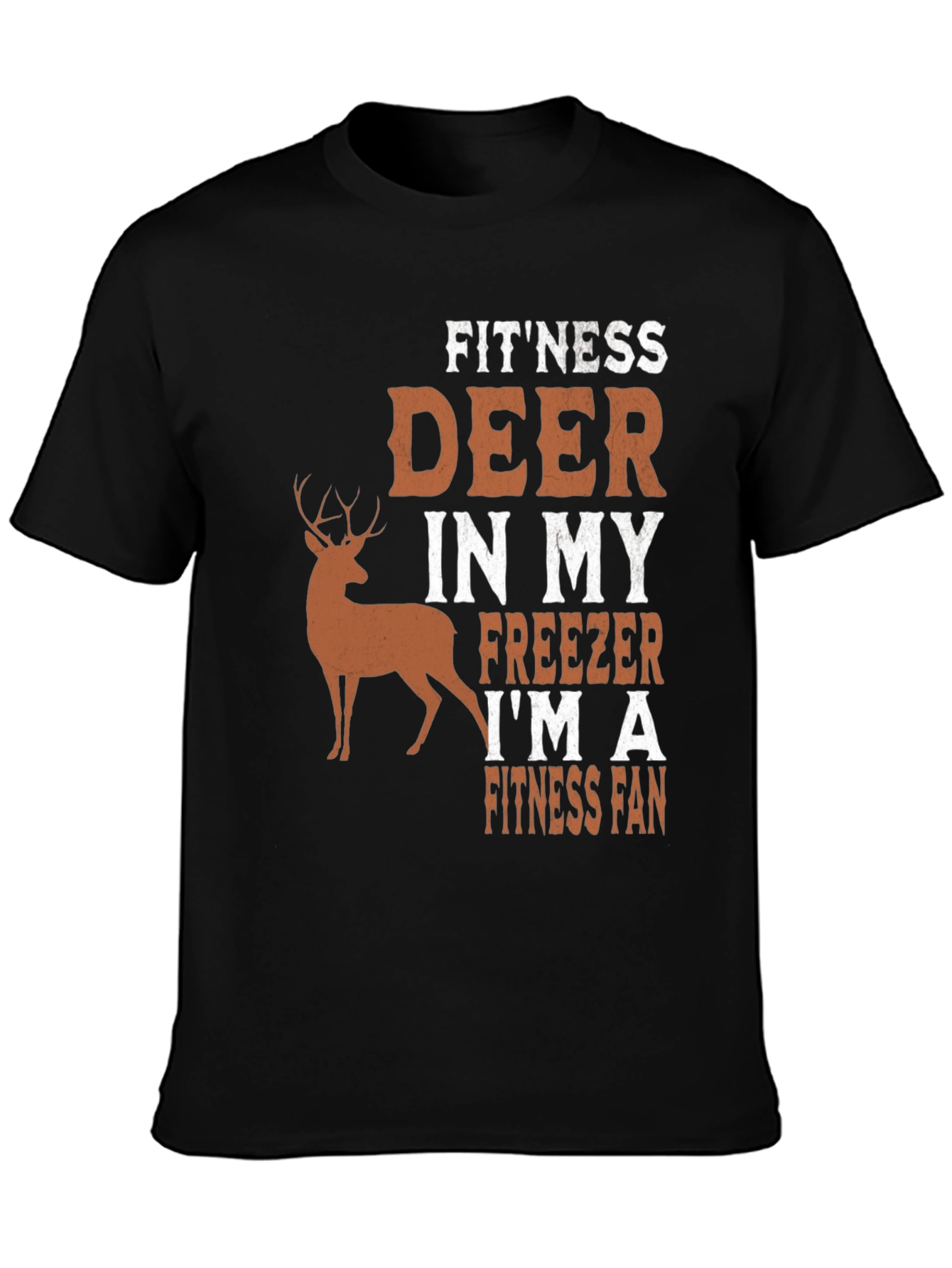 Fitness Deer Freezer Fan T-Shirt