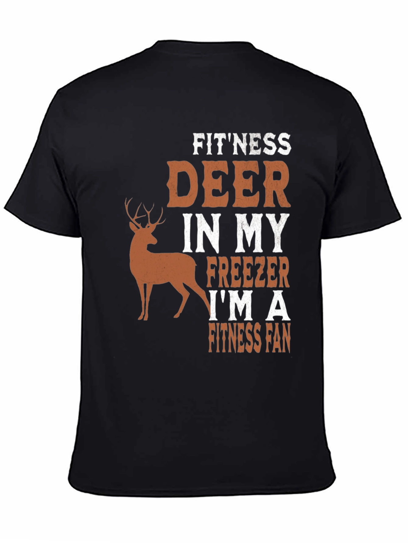 Fitness Deer Freezer Fan T-Shirt