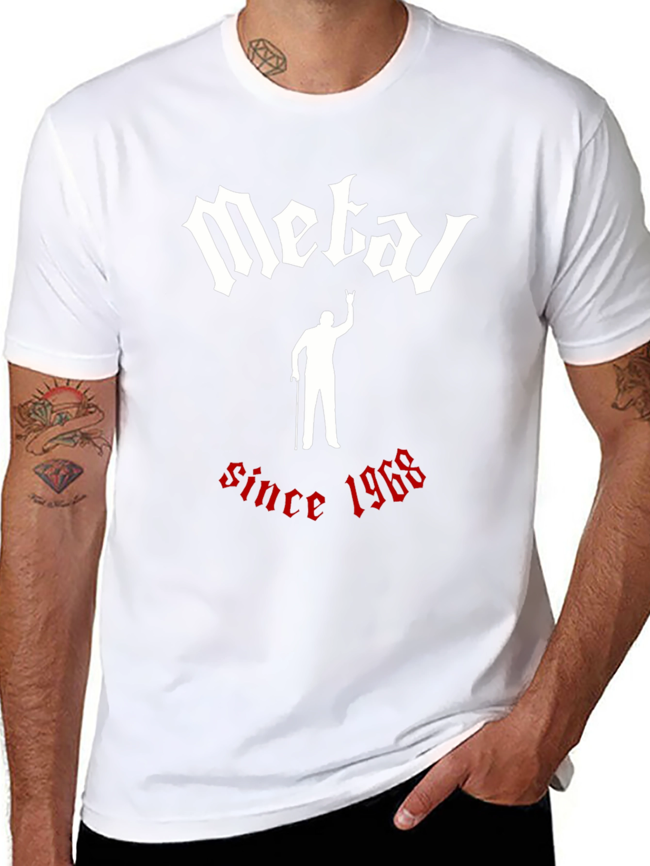 Metal Since 1968 Graphic T-Shirt