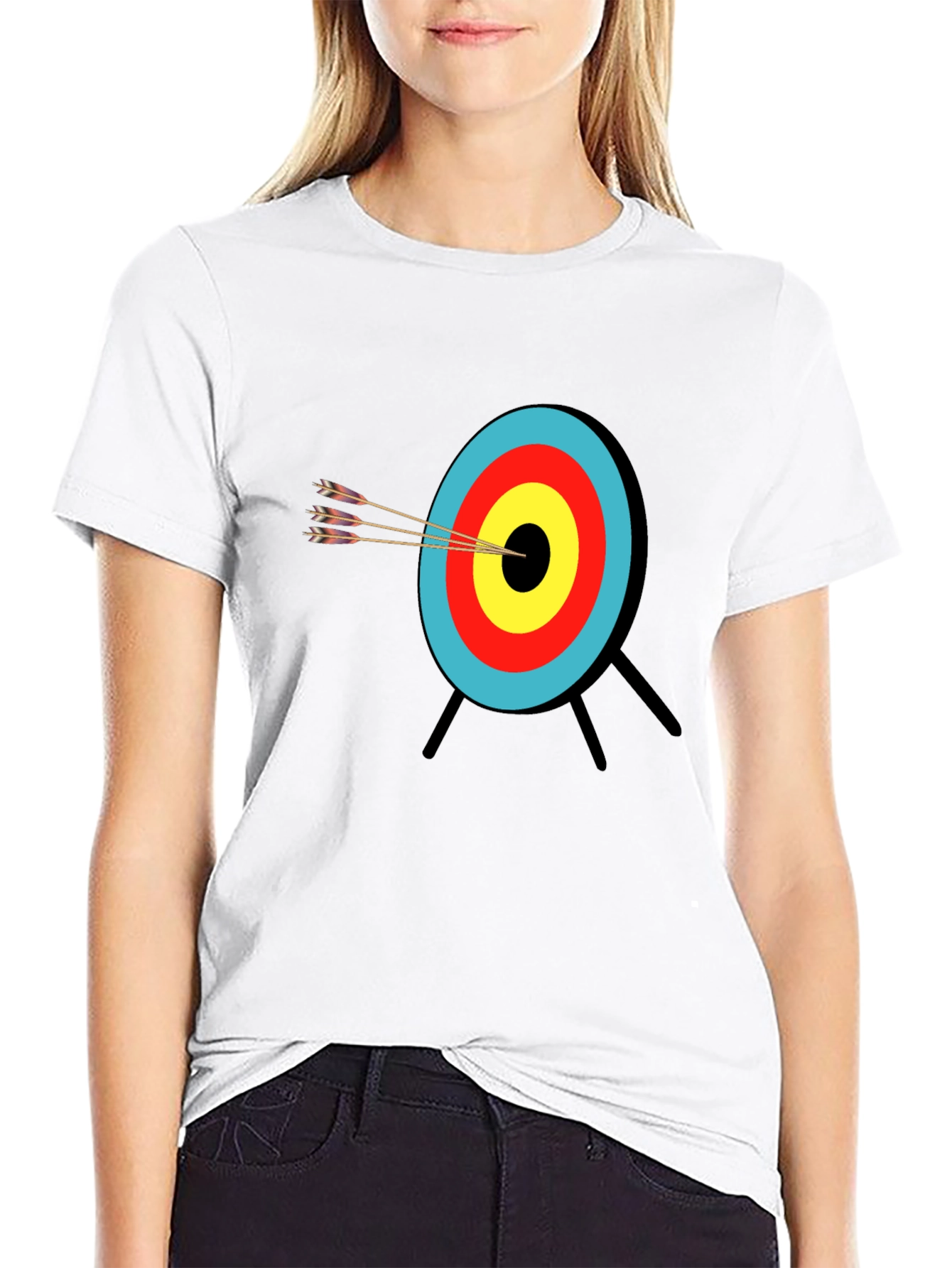 Archery Target Graphic T-Shirt