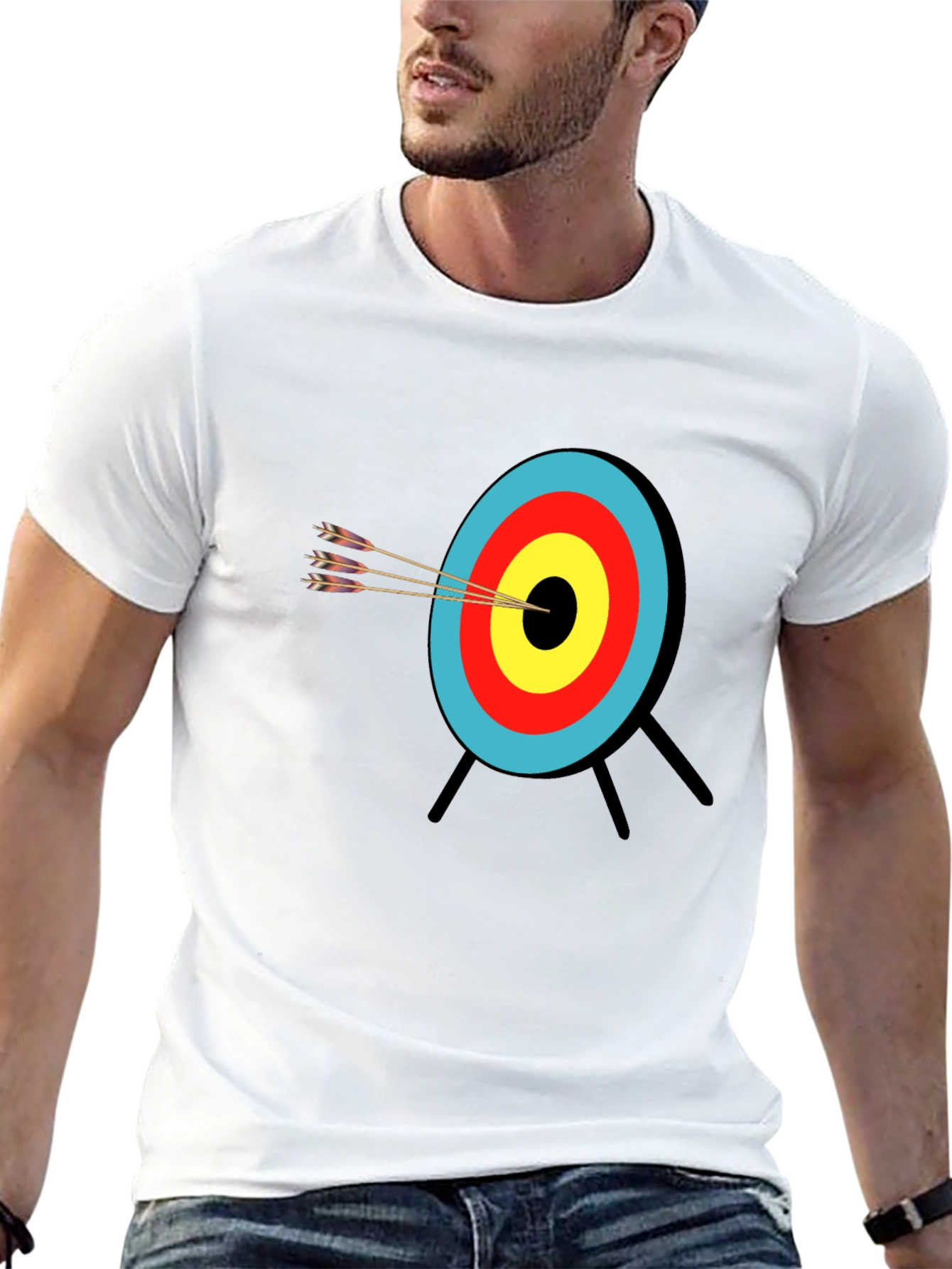Archery Target Graphic T-Shirt